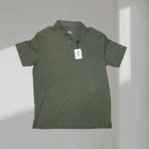 NWT - Mugsy Shirt - Classic Polo – Dark Olive Green (XXL)